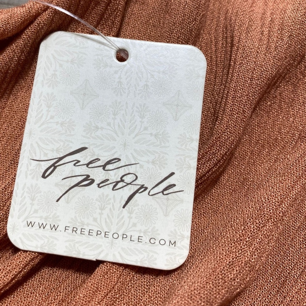 Free People Womens Nerea Open Back 100% Viscose Romper‎ Size Small Bronze - Picture 10 of 16